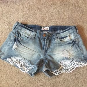 Jean shorts